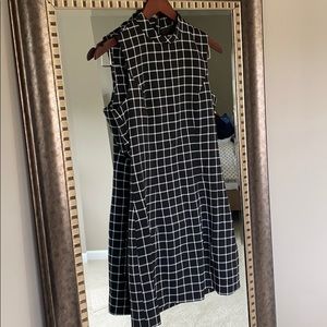 H&M Windowpane Dress